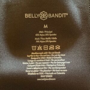 Belly bandit post Partum luxe belly wrap in medium, color black